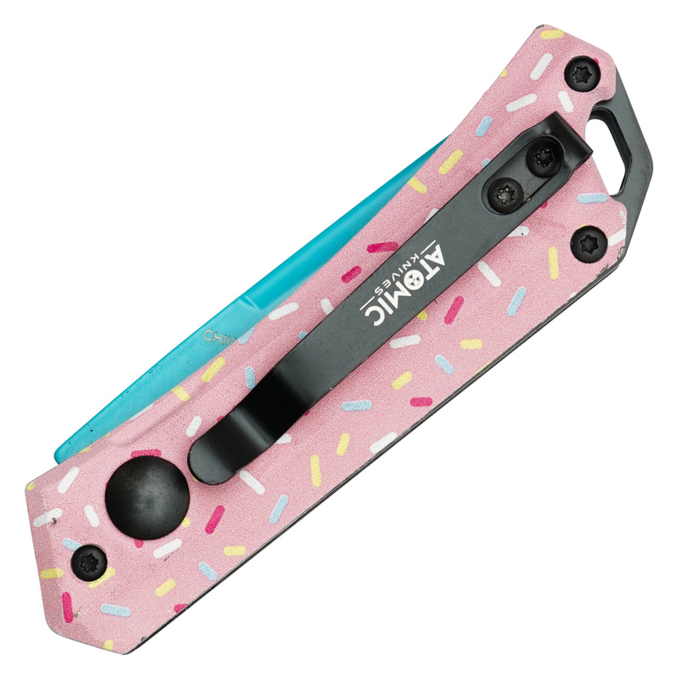 5" Spinkles Push Button Knife