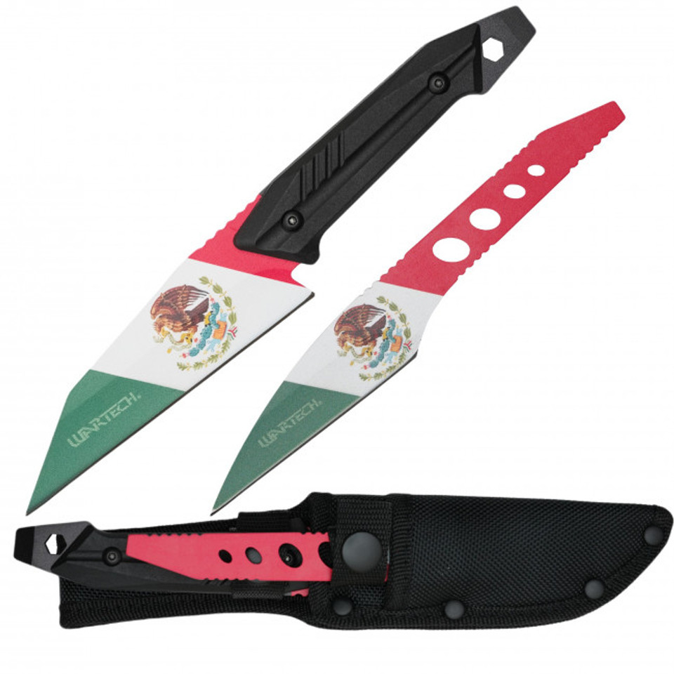 9" Tactical Mexico Knife Set