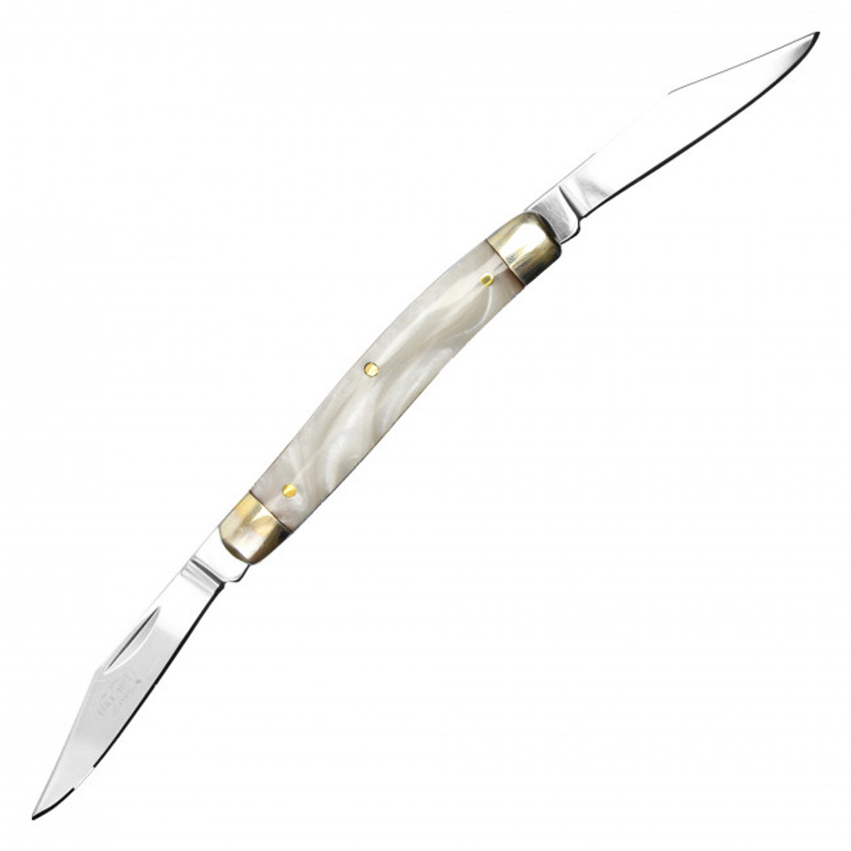 6.75" 2-Blade Canoe - White