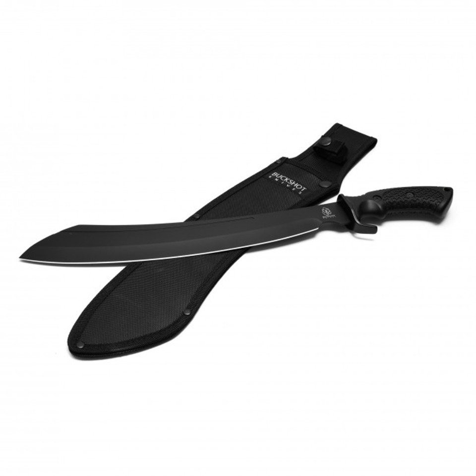 19.5" Tactical Black Machete