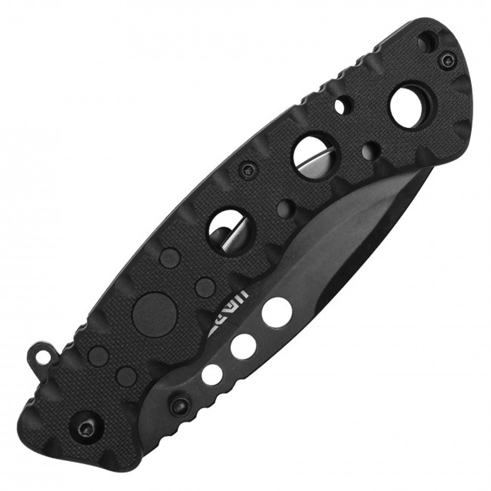 8.25" Black Pocket Knife