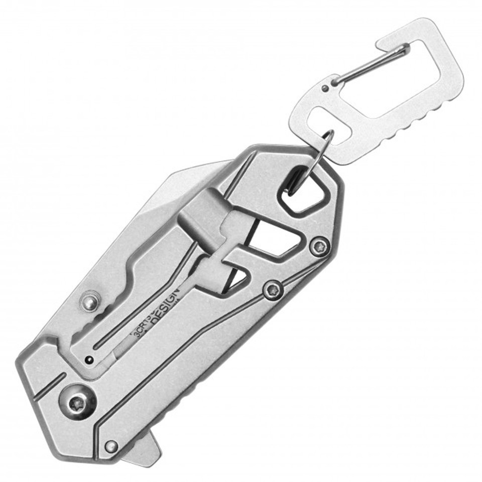 5" Silver Micro Pocket Knife