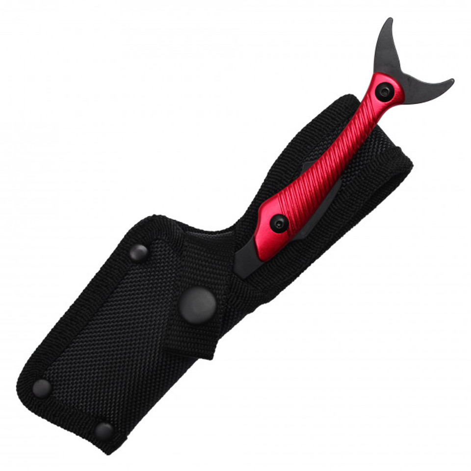 7.5" Red Shark Knife