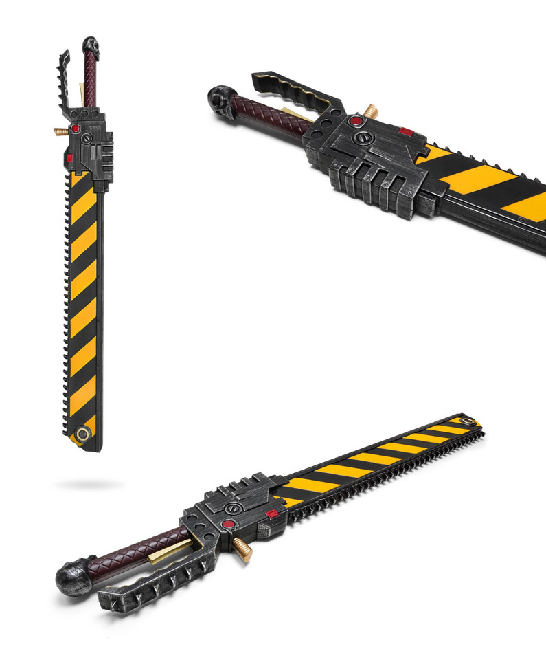 39.5" Striped Chainsword