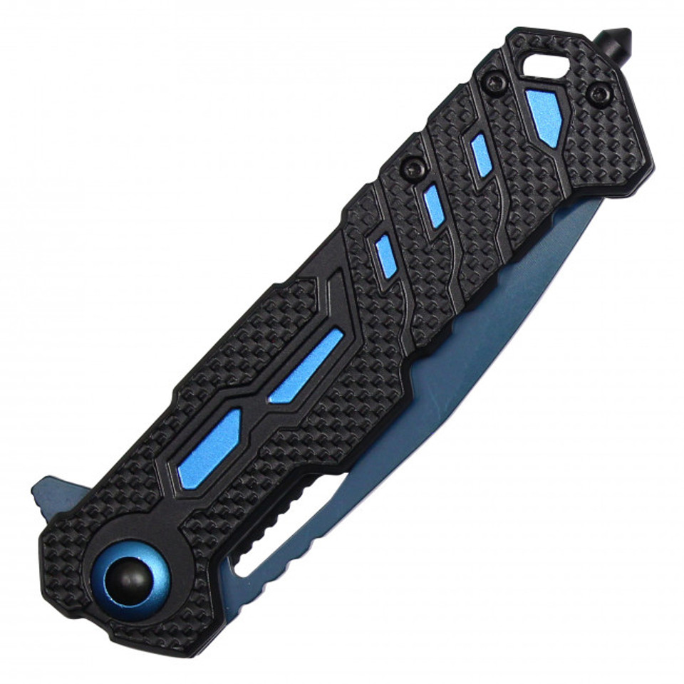 8" Pocket Knife - Blue