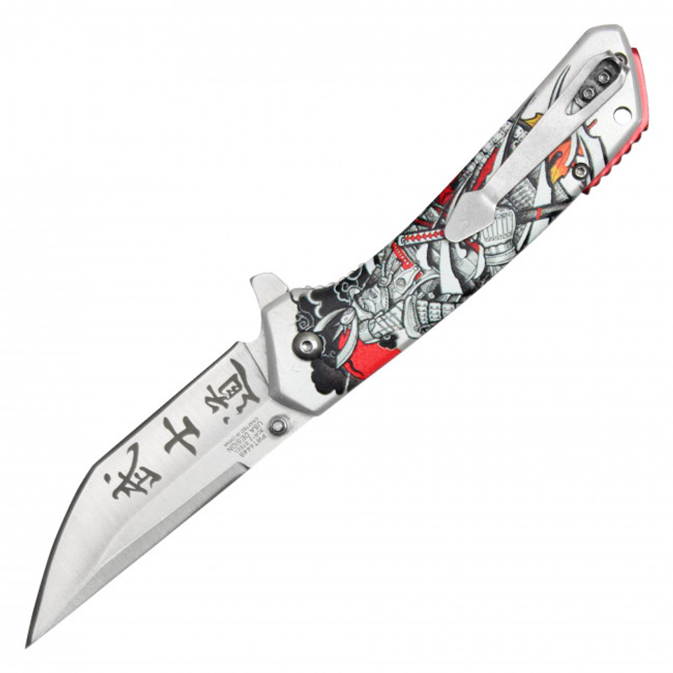 7.75" Samurai Pocket Knife