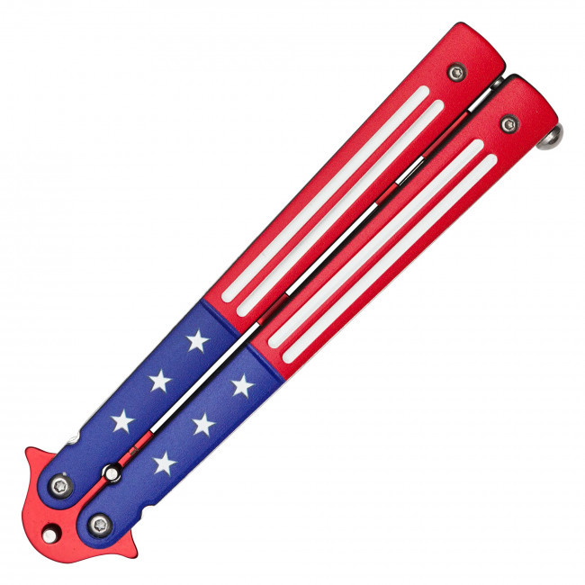 9.25” USA Flag Butterfly Trainer