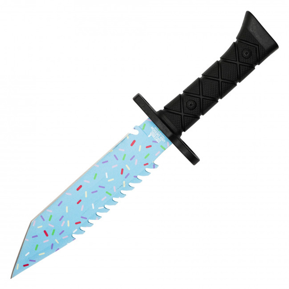 13.25" Fixed Blade Hunting Knife - Blue
