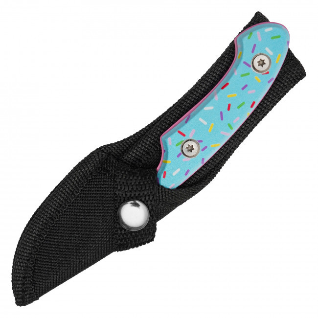 6" Pink & Blue Sprinkles Knife