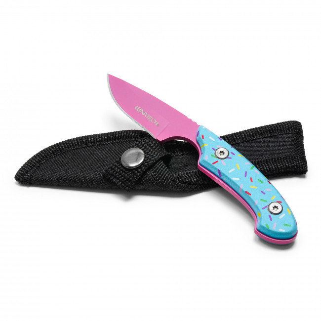 6" Pink & Blue Sprinkles Knife