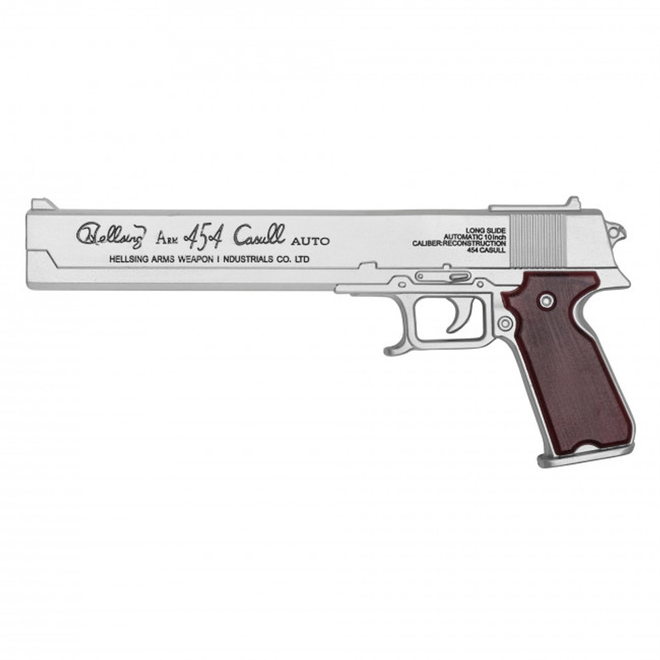 15.5" Alucard's "Jackal" Pistol - Silver