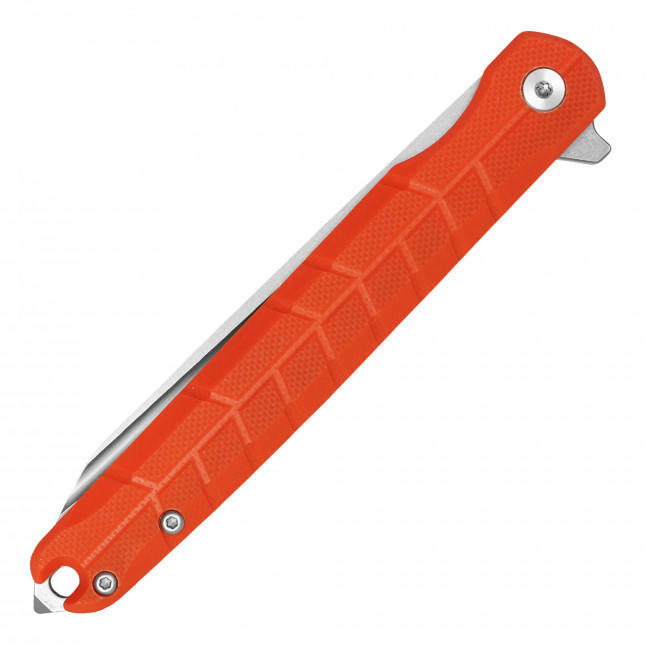 8.75" Orange Slim D2 Pocket Knife