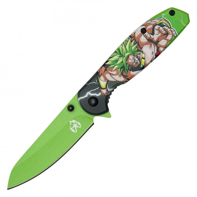 7.5" Green Legend Pocket Knife