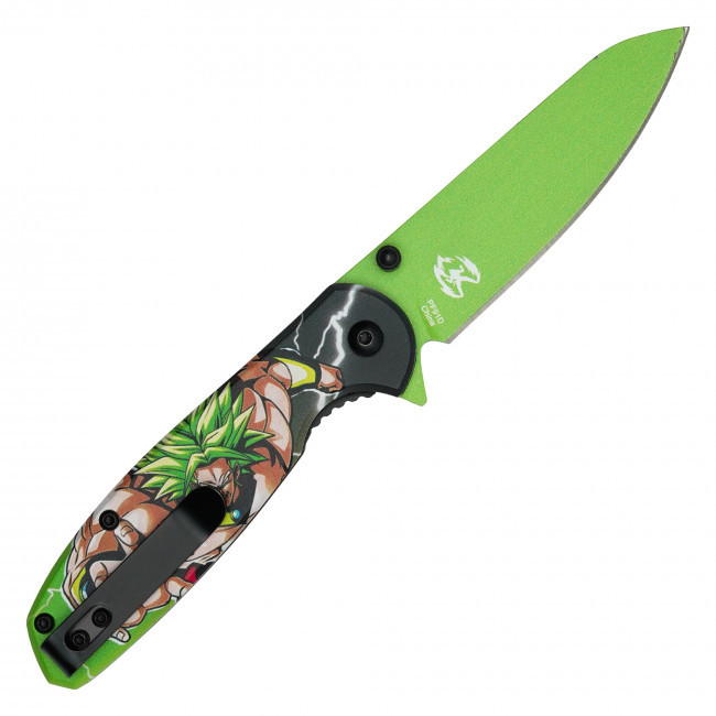 7.5" Green Legend Pocket Knife