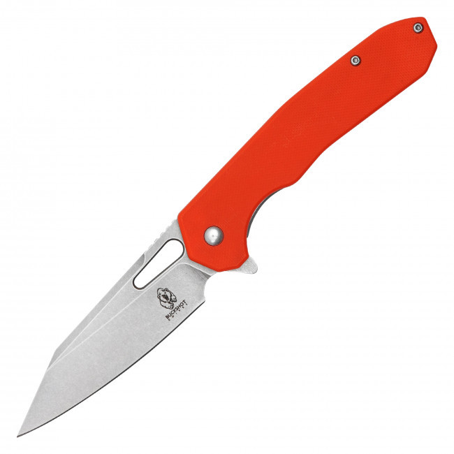 8.25" Orange D2 Pocket Knife
