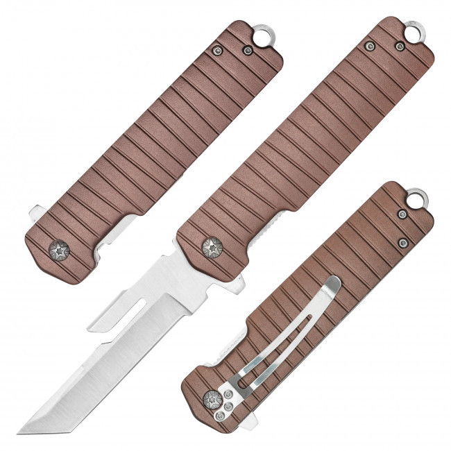 9" Inverted Blade Pocket Knife