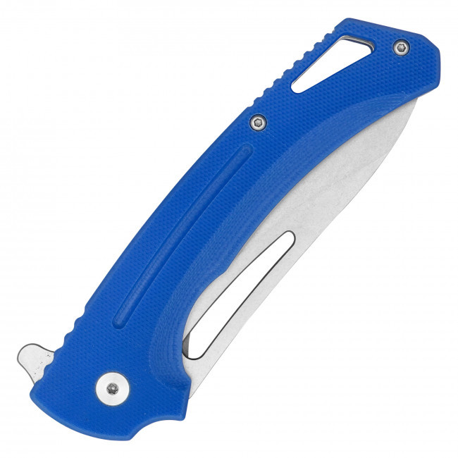 8.25" D2 Pocket Knife Blue