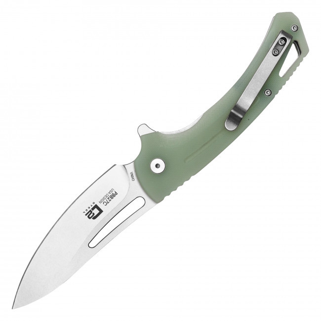 8.25" D2 Pocket Knife Jade