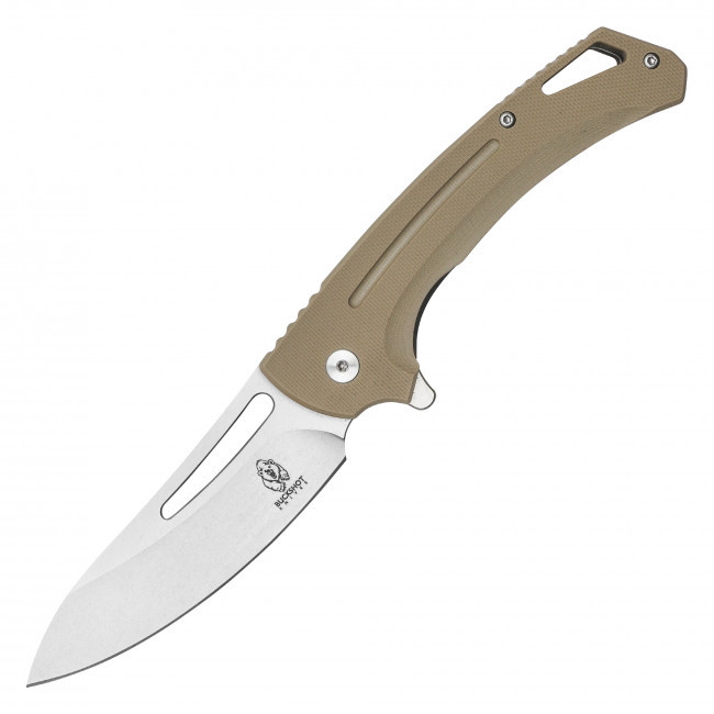 8.25" D2 Pocket Knife Desert