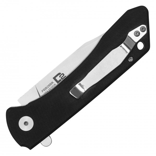 8.5" D2 Pocket Knife Black