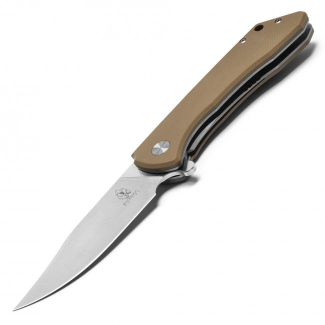 8.5" D2 Pocket Knife Desert Tan