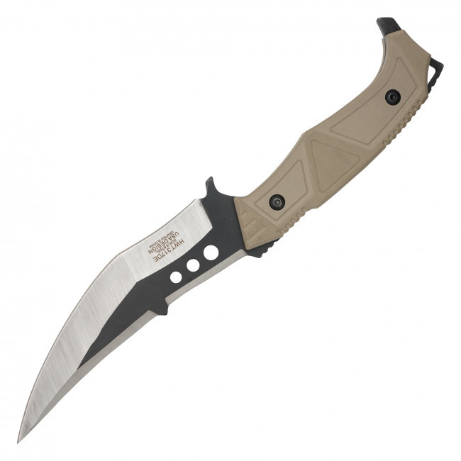9.75" 2-Tone Desert Hunting Knife