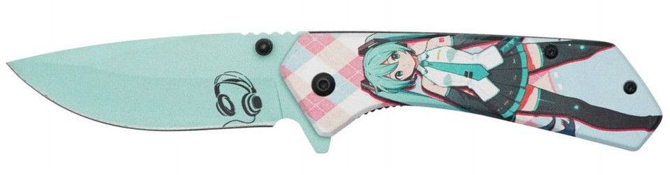 7.75" Hatsune Miku Pocket Knife