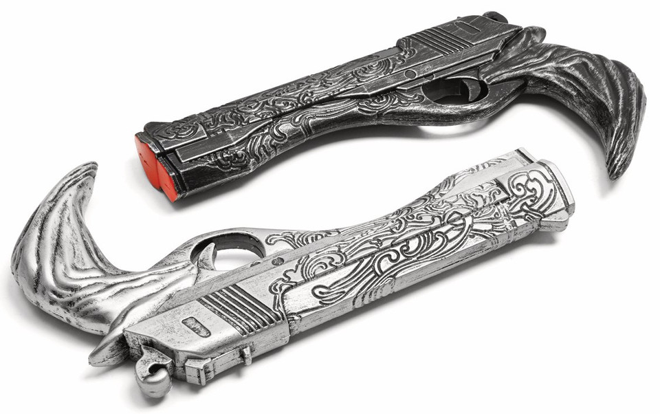 11.5" Ebony & Ivory Dual Pistols