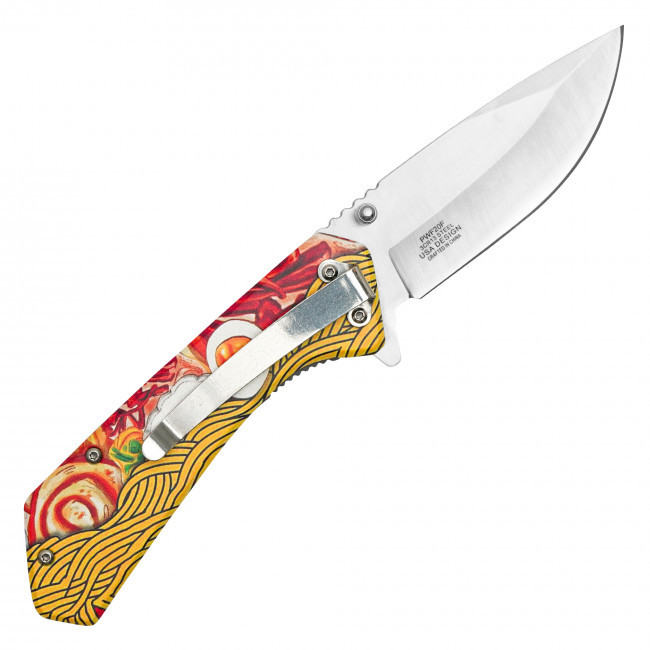 7.75" Ramen Noodles Pocket Knife