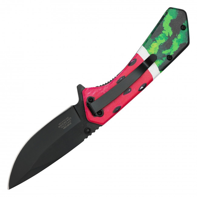 7.75" Watermelon Pocket Knife