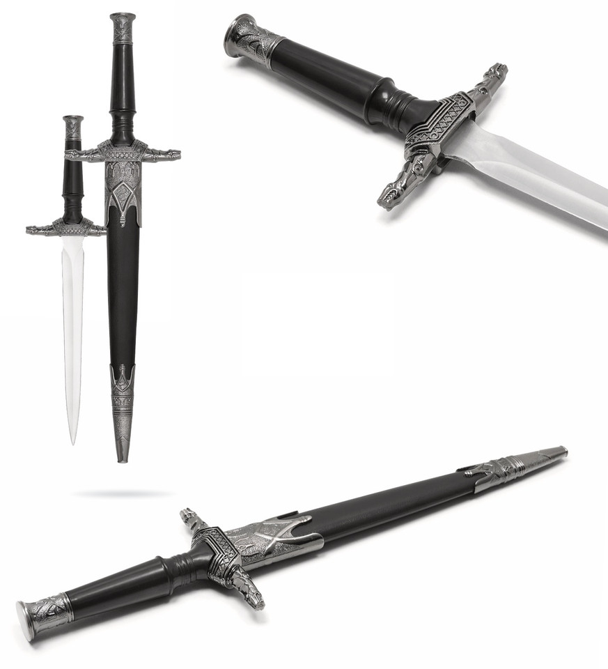 12" Gothic Medieval Dagger