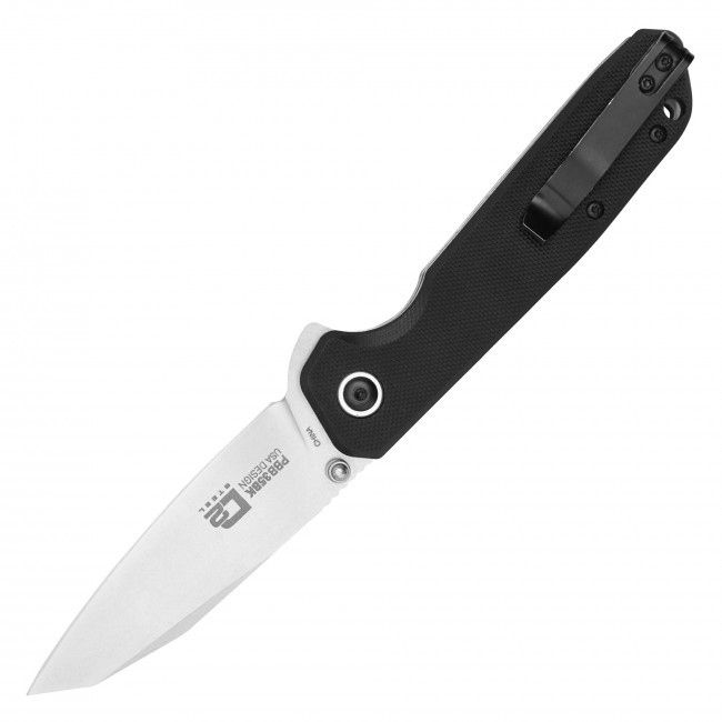 7.5" D2 Pocket Knife Black