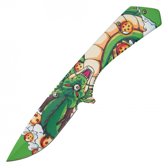 7.75" Shenron Dragon Pocket Knife