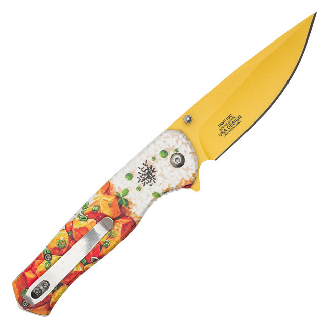 8" Rice & Curry Pocket Knife