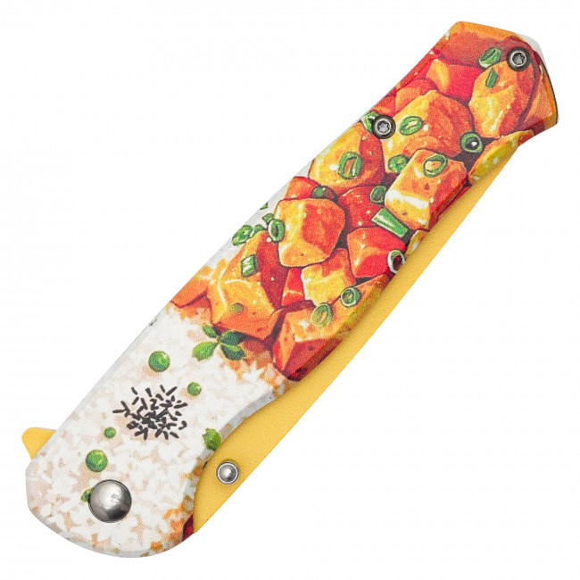 8" Rice & Curry Pocket Knife