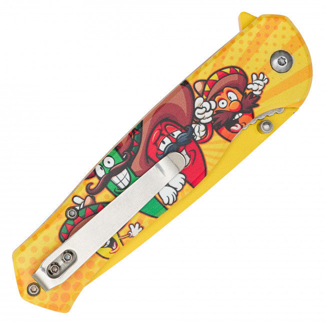 8" Mexican Peppers Pocket Knife