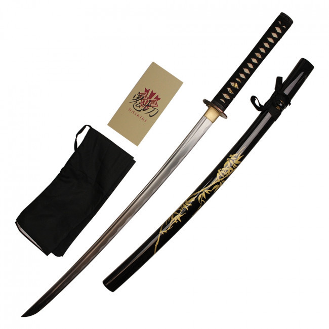 Onikiri #45 Carbon Steel Blade Japanese Handmade Sword Samurai Katana F570BAM