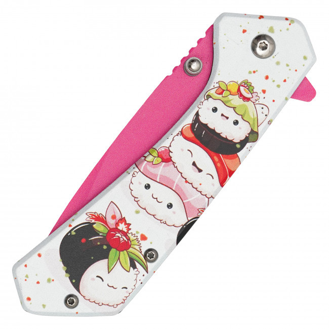 7.75" Cute Sushi V2 Pocket Knife