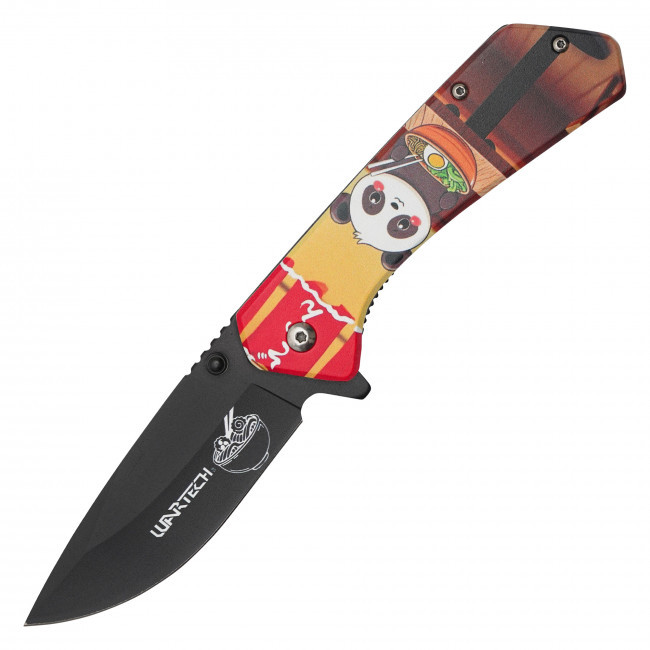 7.75" Ramen Panda Pocket Knife