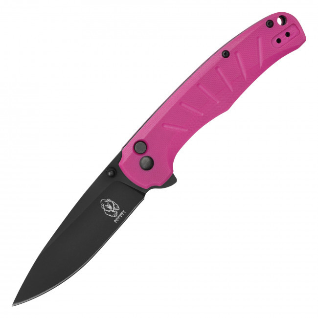 8" Pink D2 Pocket Knife