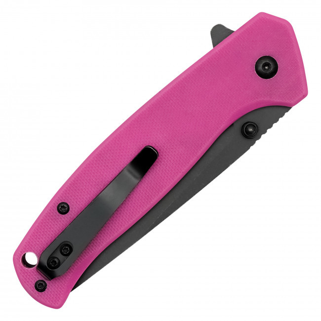7.75" Pink D2 Pocket Knife