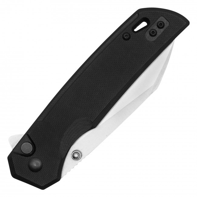 7.75" Black D2 Pocket Knife