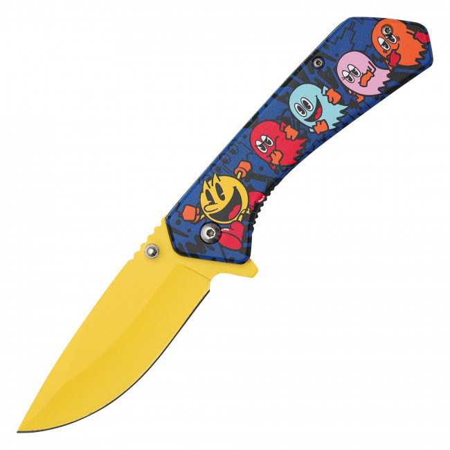 7.75" Retro Pac-Man Pocket Knife