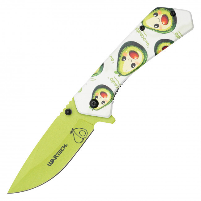 7.75" Happy Avocado Pocket Knife