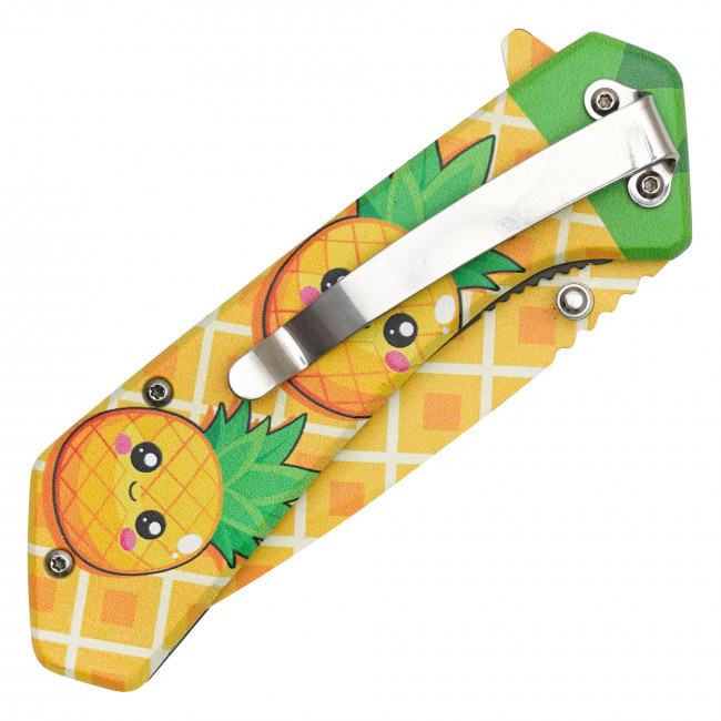 7.75" Sweet Pineapple Pocket Knife