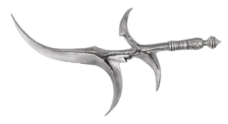 22.5" Black Knife Dagger