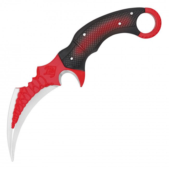 13" Fiery Owl Karambit Knife