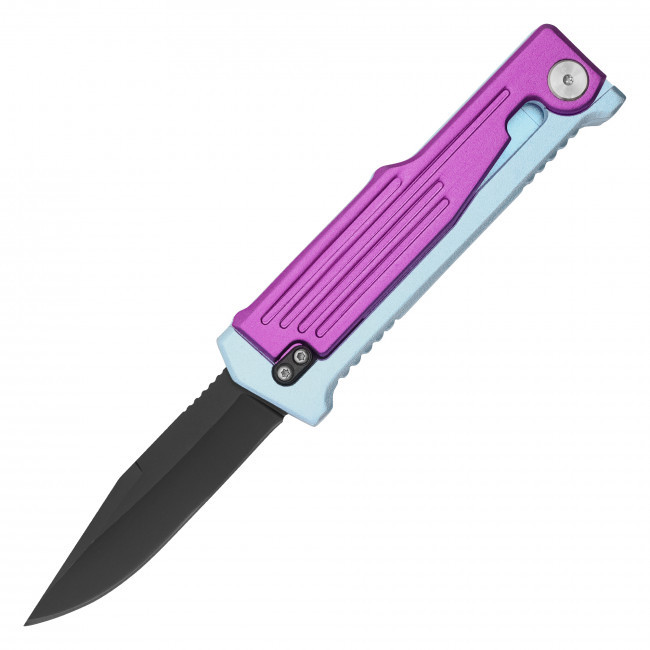 7.5" Purple & Blue Gravity Knife