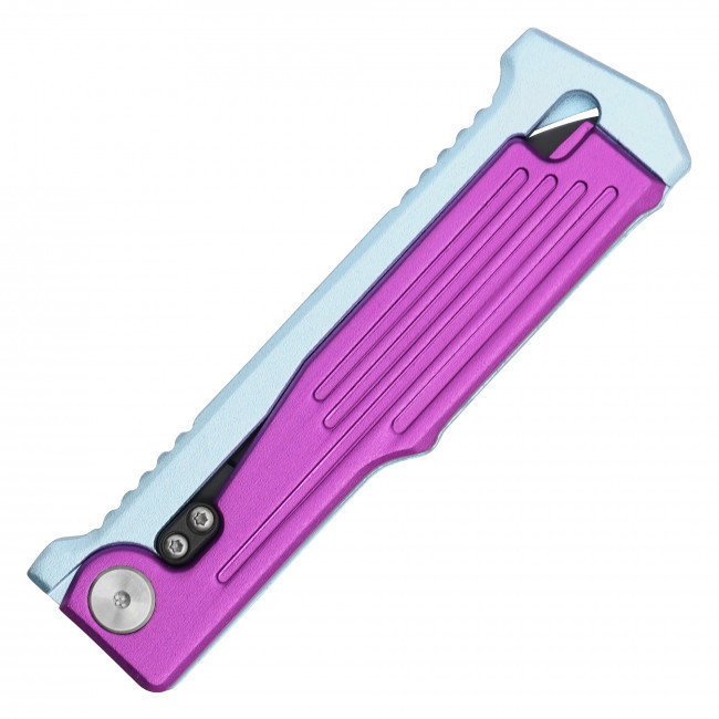 7.5" Purple & Blue Gravity Knife