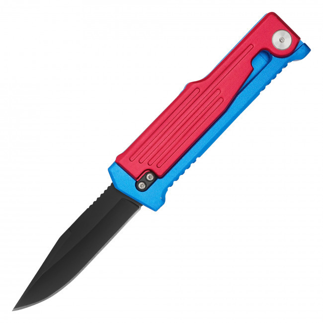 7.5" Red & Blue Gravity Knife